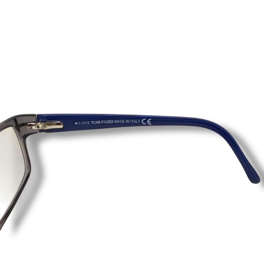 【54】美品！トム・フォード　メガネ　ブルー系　中田英寿モデル