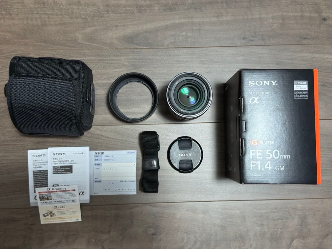 レンズ(単焦点) SONY 50mm f1.4 GM
