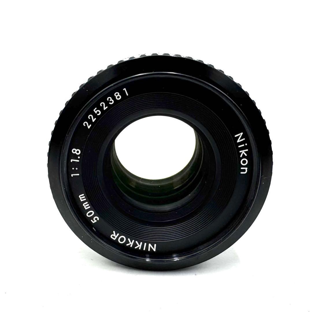 極美品 Nikon ニコン FE2 ai-s 50mm f1.8 シルバー