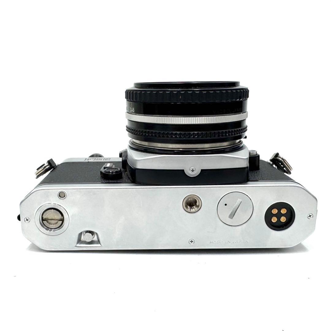 極美品 Nikon ニコン FE2 ai-s 50mm f1.8 シルバー