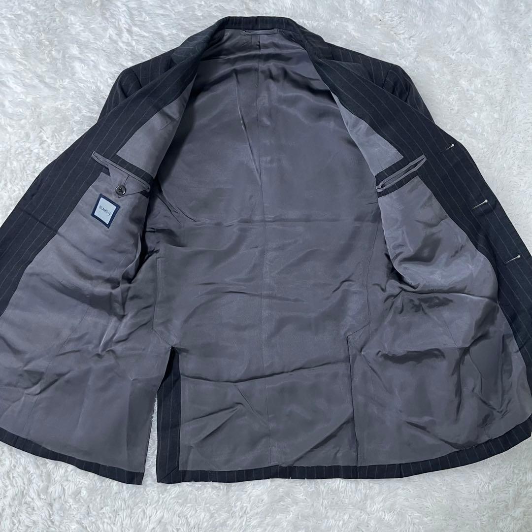 高級 BEAMS F ストライプスーツ セットアップ日本製 42