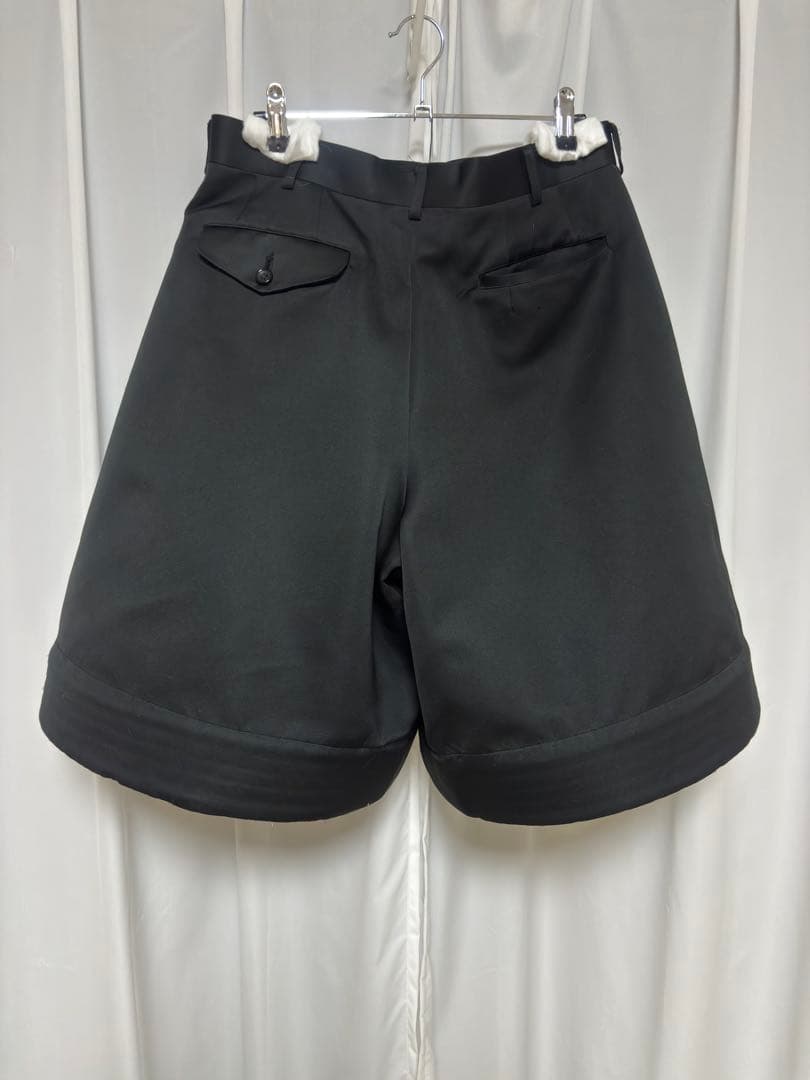 【名作】コムデギャルソンオムプリュス　23ss ワイヤーパンツ　ショートパンツ