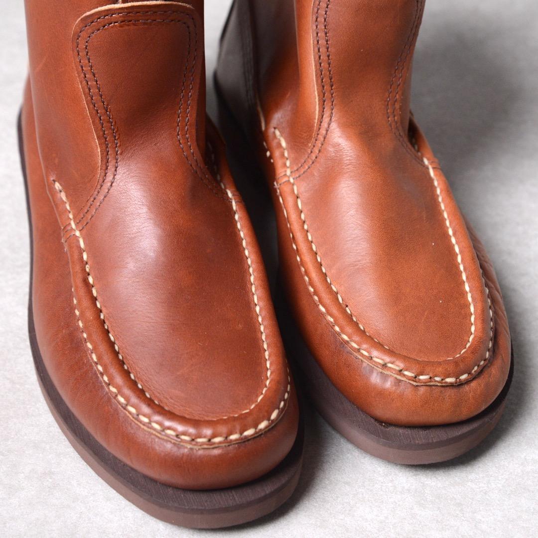 【未使用 デッドストック】ラッセルモカシン ノックアバウト ブラウン レザー