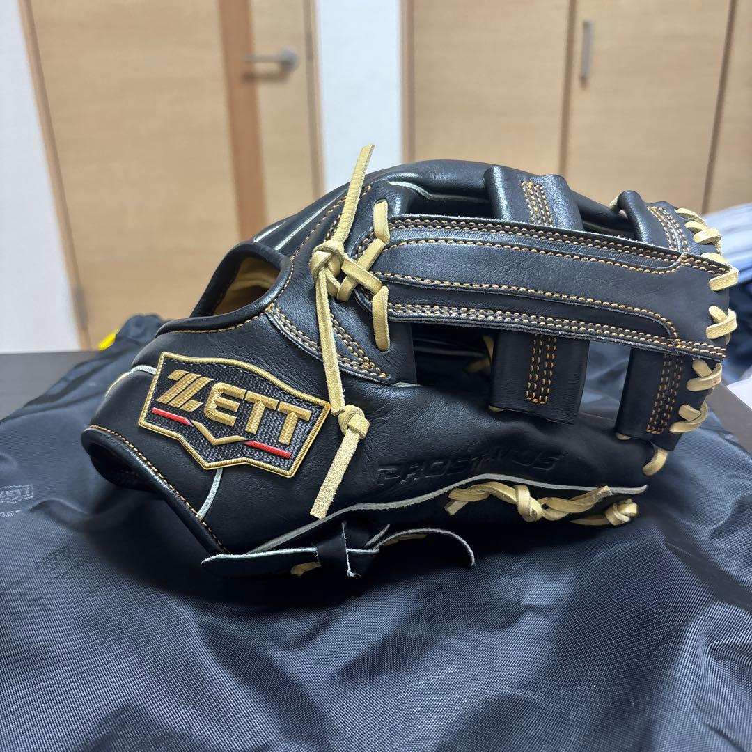 早い者勝ち　ZETT プロステイタス軟式グローブ 中村奨吾モデル