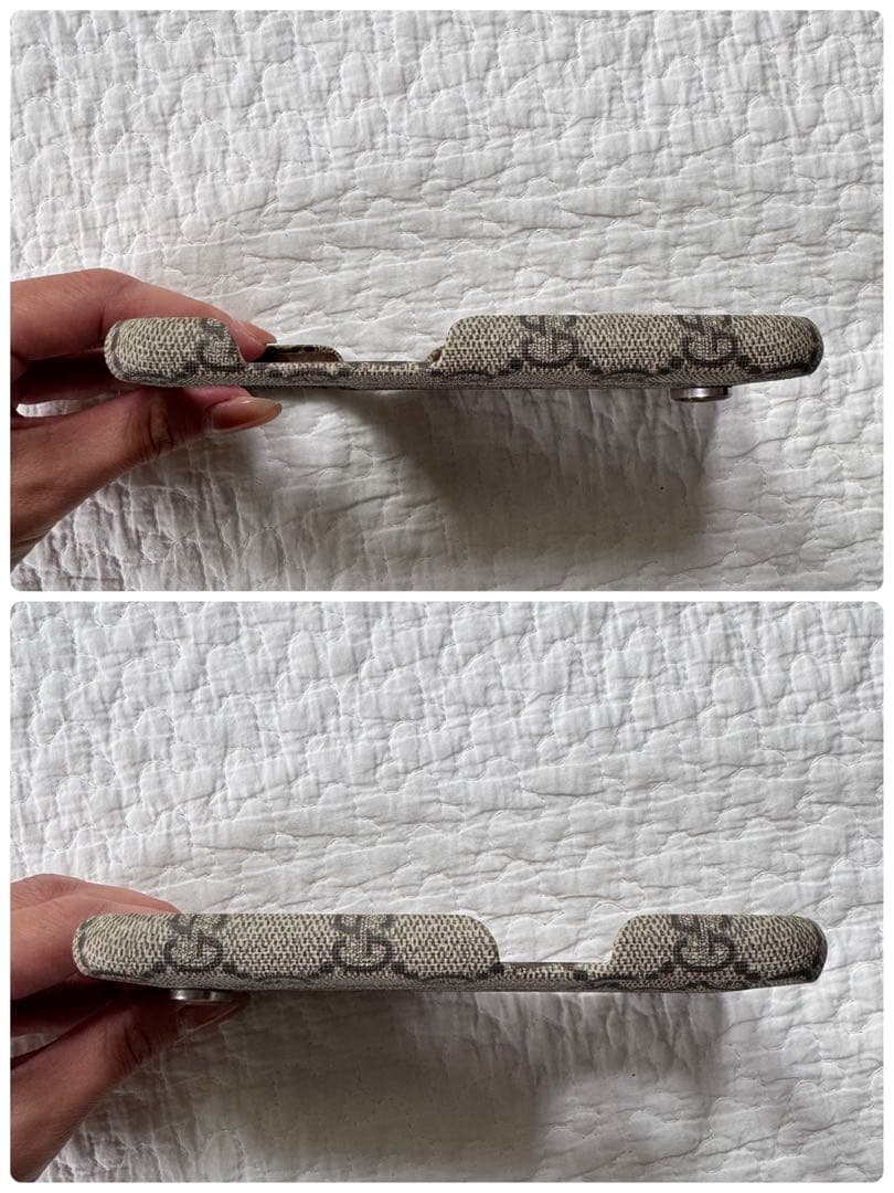 未使用GUCCI GGマーモント iPhone13 Proケース レザー