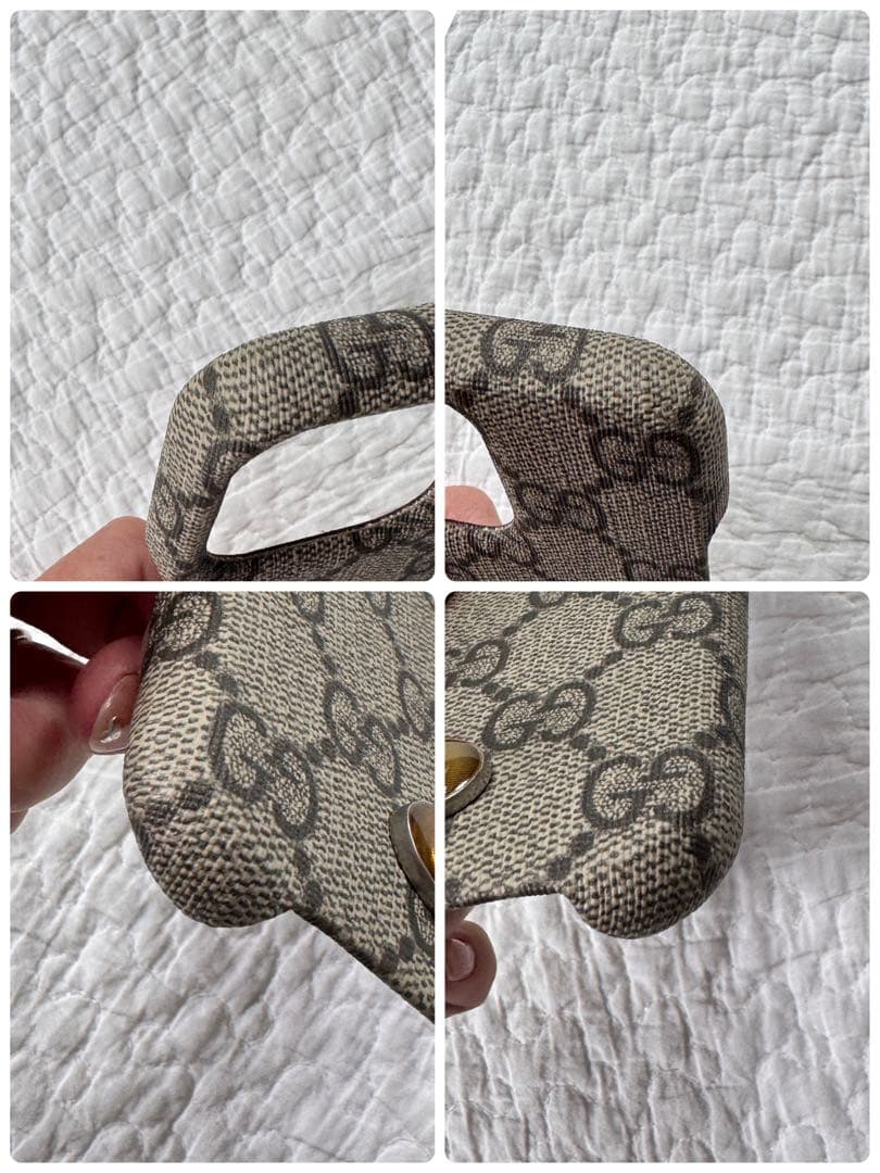 未使用GUCCI GGマーモント iPhone13 Proケース レザー