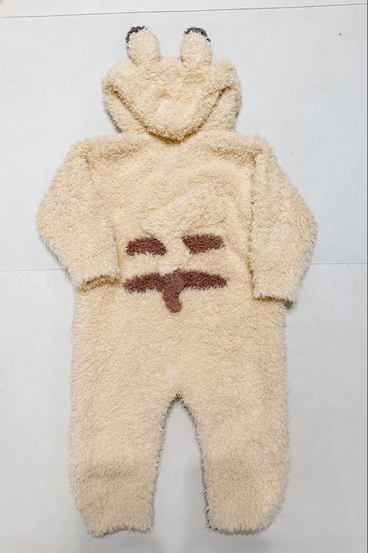 【ジェラートピケ ベビー】ポケモンスリープ　ピカチュウロンパース