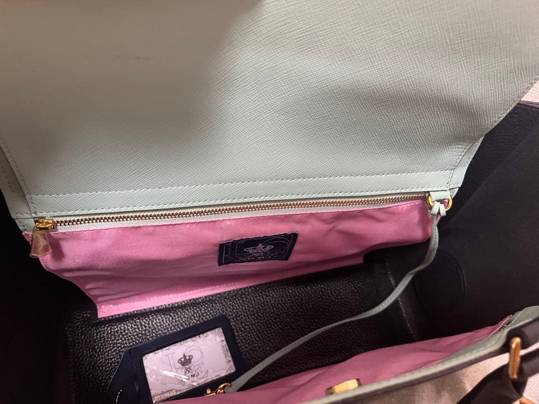 【美品】ADMJ ネイビー レザー ビジネスバック