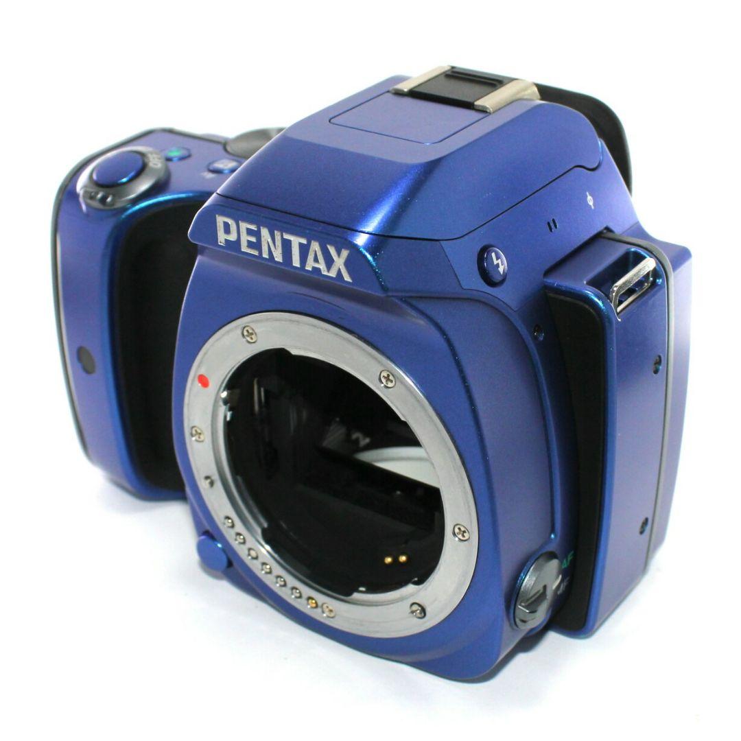 PENTAX K-S1 デジタル一眼レフカメラ ブルー iPhone転送セット