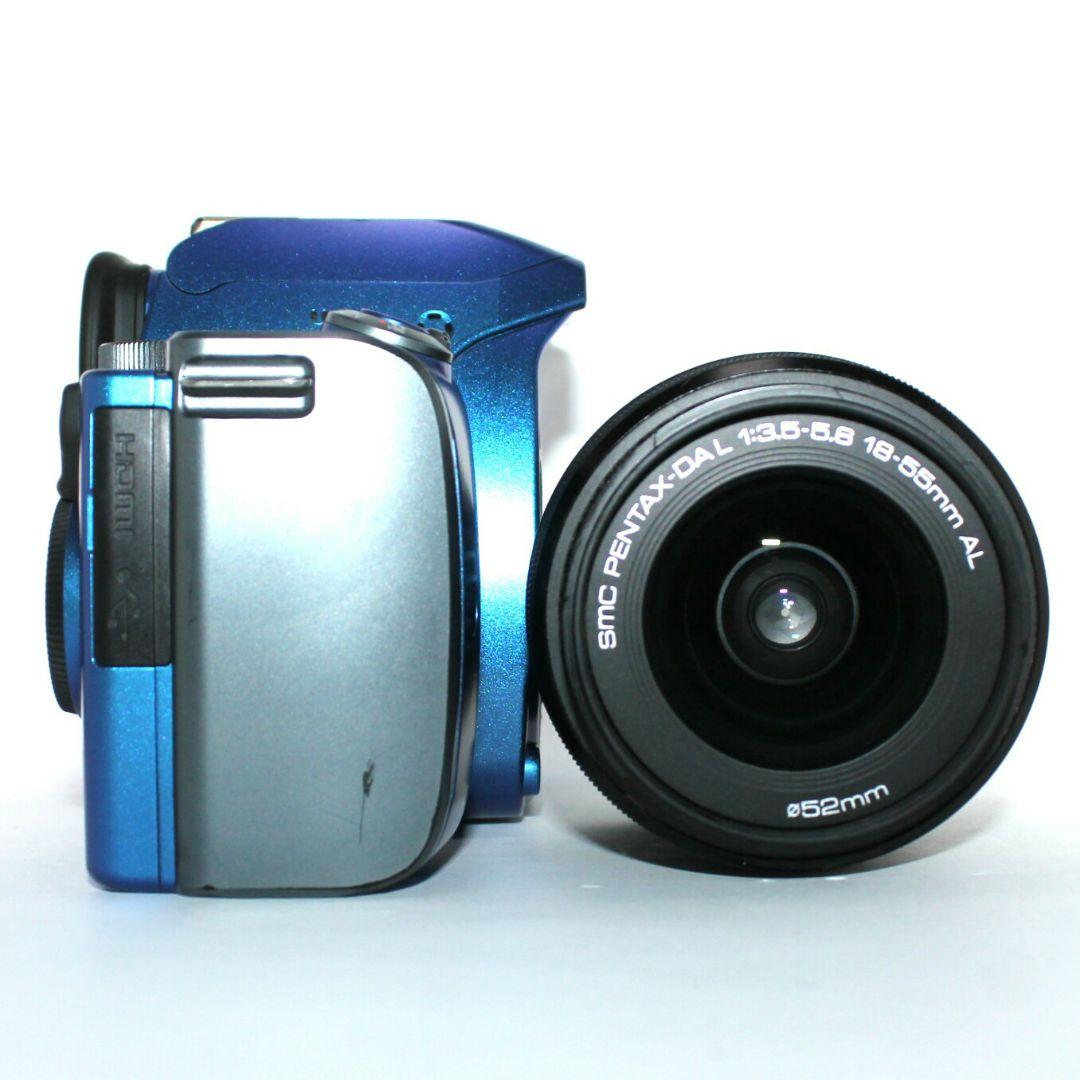 PENTAX K-S1 デジタル一眼レフカメラ ブルー iPhone転送セット