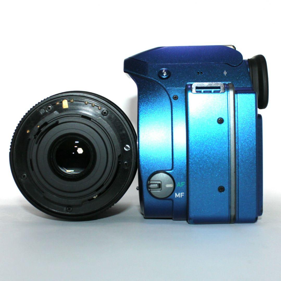 PENTAX K-S1 デジタル一眼レフカメラ ブルー iPhone転送セット