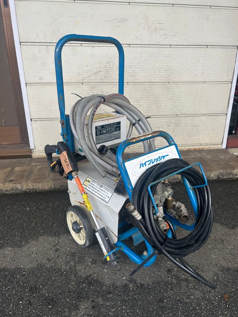 K2★ツルミポンプ　HPJ-140-1 高圧洗浄機 60Hz セット