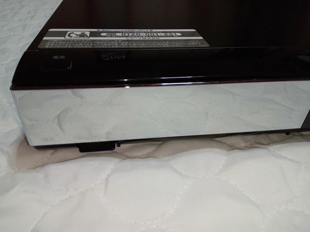SHARP ブルーレイレコーダー BD-HDW55 500G AQUOS DVD