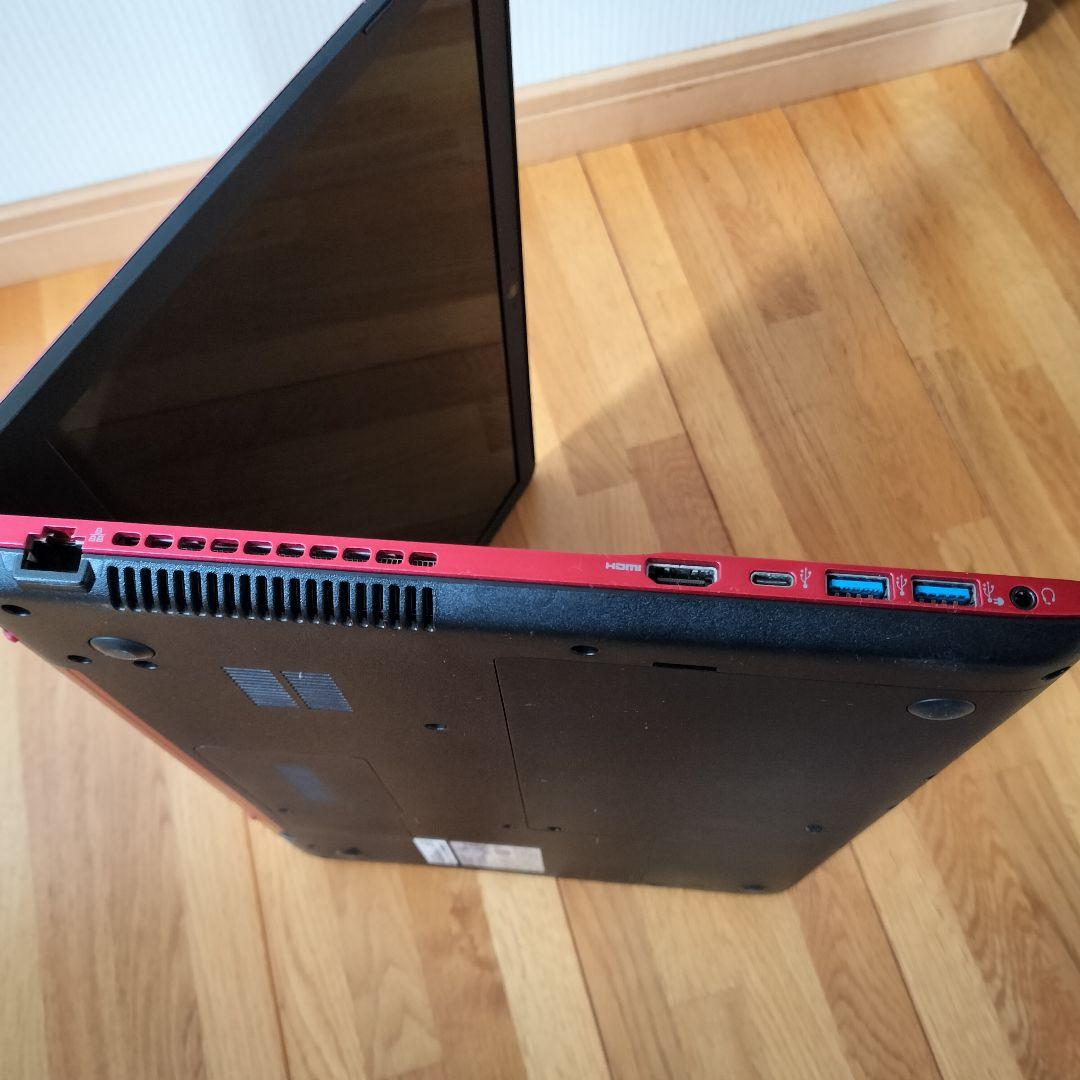 【早い者勝ち】美品⭐️赤ノートパソコン⭐️在宅ワークに最適⭐️Windows11