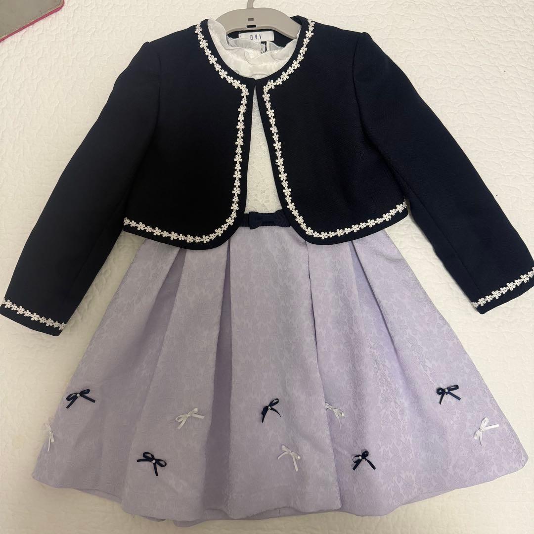 美品 a.v.vフォーマルワンピース セレモニー 卒園式 入学式 発表会