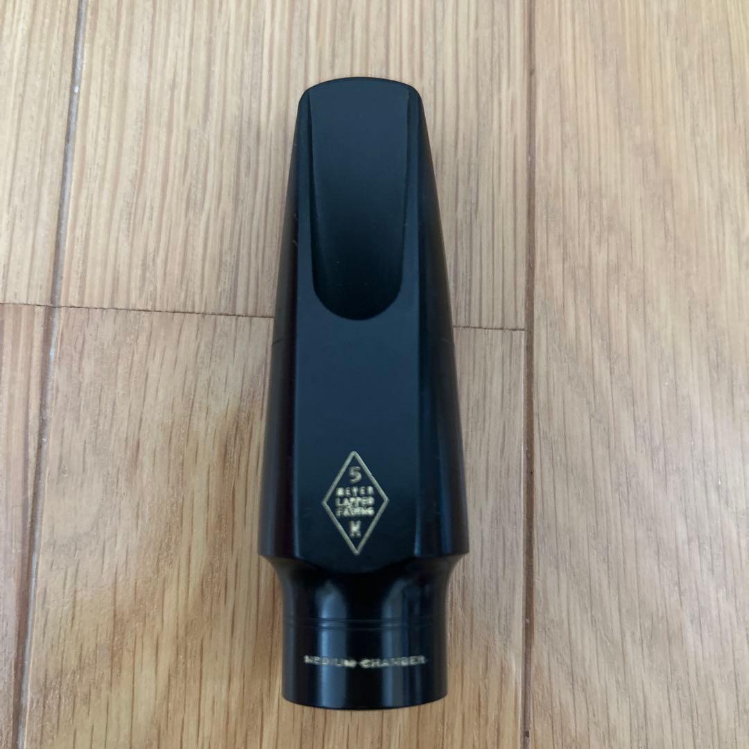 メイヤー MEYER 5MM アルトサックスマウスピース リガチャー キャップ付