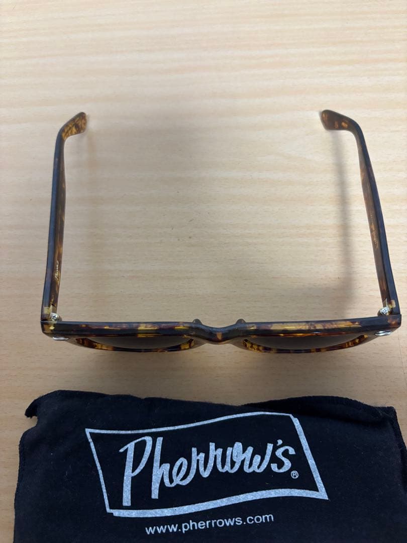 N*d様 Pherrow's べっ甲柄 サングラス　フェローズケース付　日本製