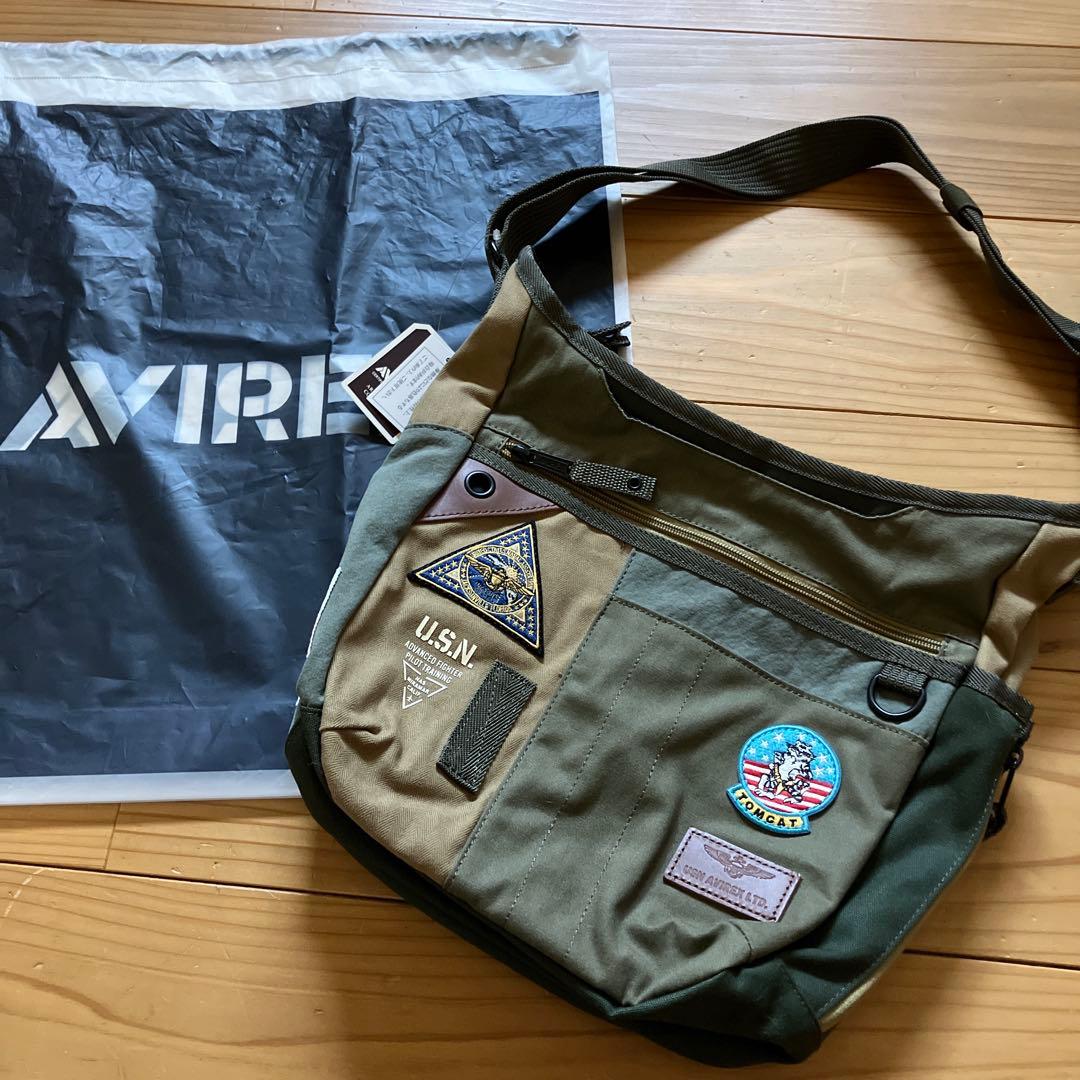 値下げ！新品！！AVIREX ショルダーバッグ オリーブ