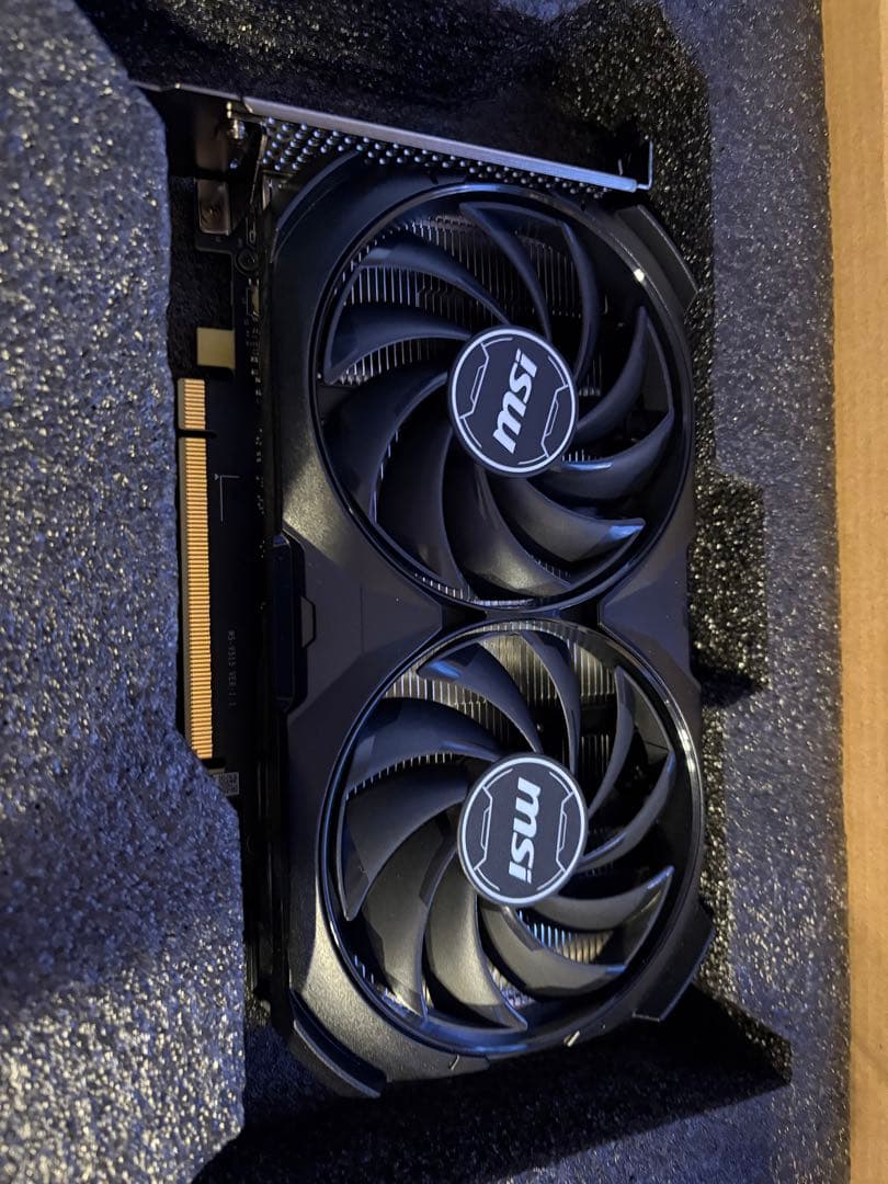 MSI GeForce RTX4060ti 8g グラフィックボード