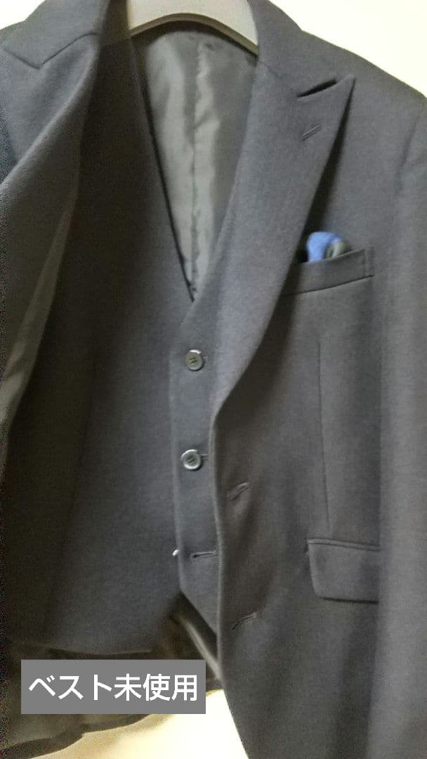 【美品】ジュニアスーツ　6点セット　150cm・ネイビー