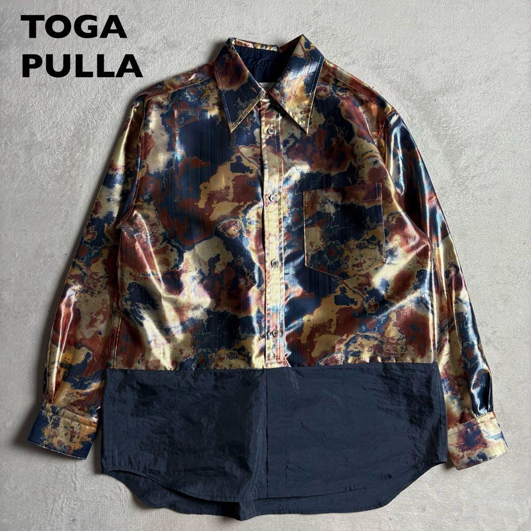TOGA PULLA マルチカラーロングスリーブシャツ