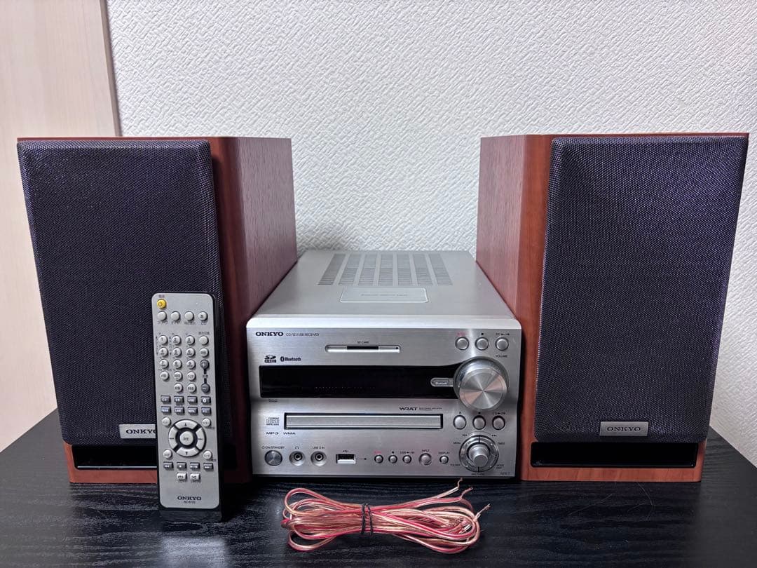 ONKYO NFR-7 CDコンポ Bluetooth対応 リモコン付き