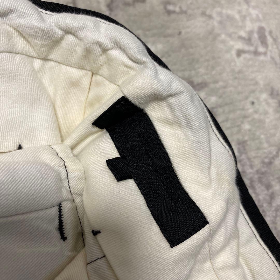 comme des garcons homme deux ポリ縮絨　タックパンツ