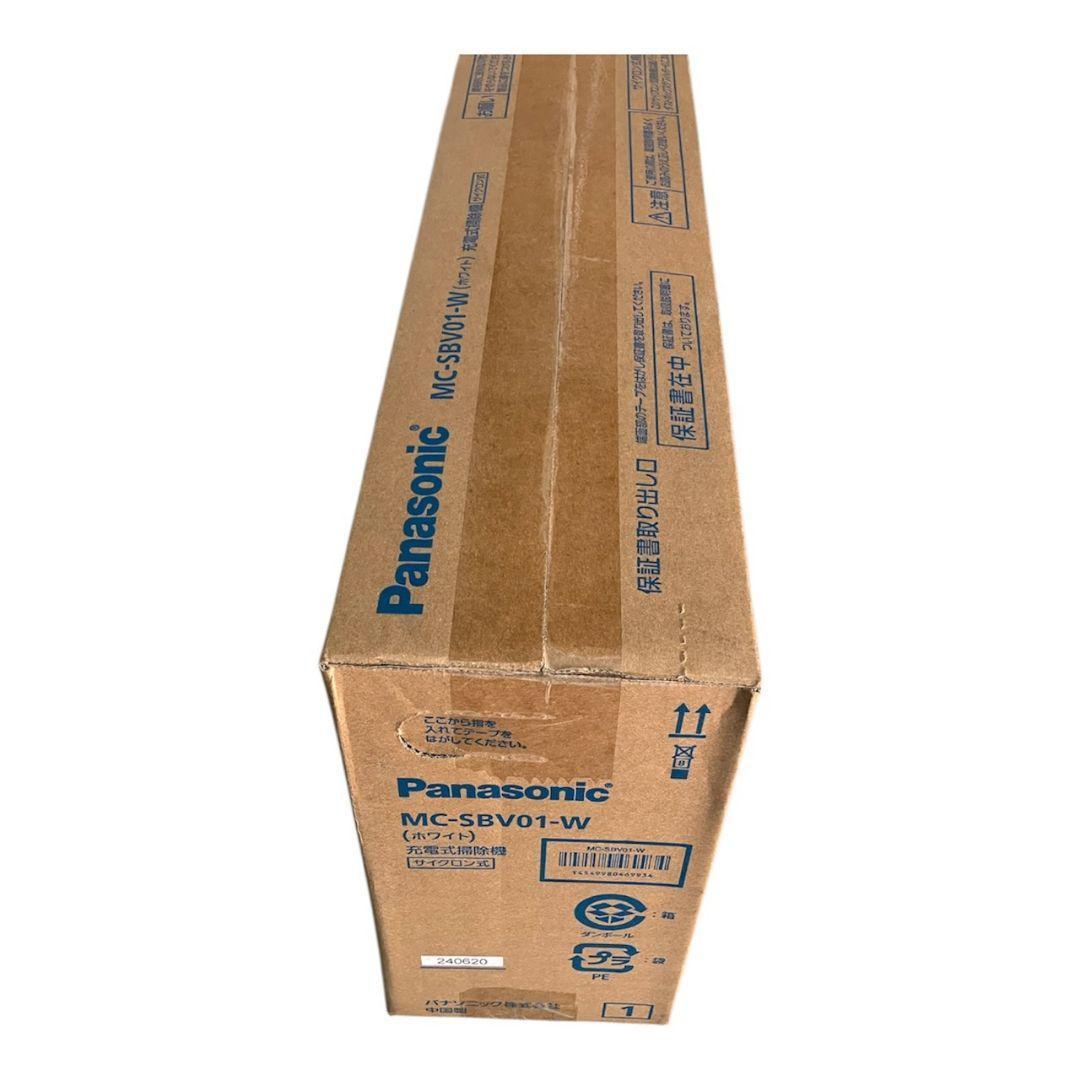 【新品】Panasonic 電式スティック型掃除機 MC-SBV01-W