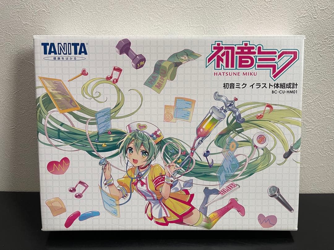 TANITA 初音ミク イラスト体組成計 タニタ