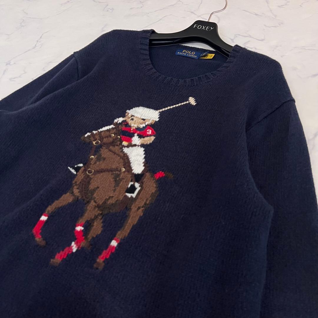 POLO RALPHLAUREN ビッグ ベア ポニー セーター ニット