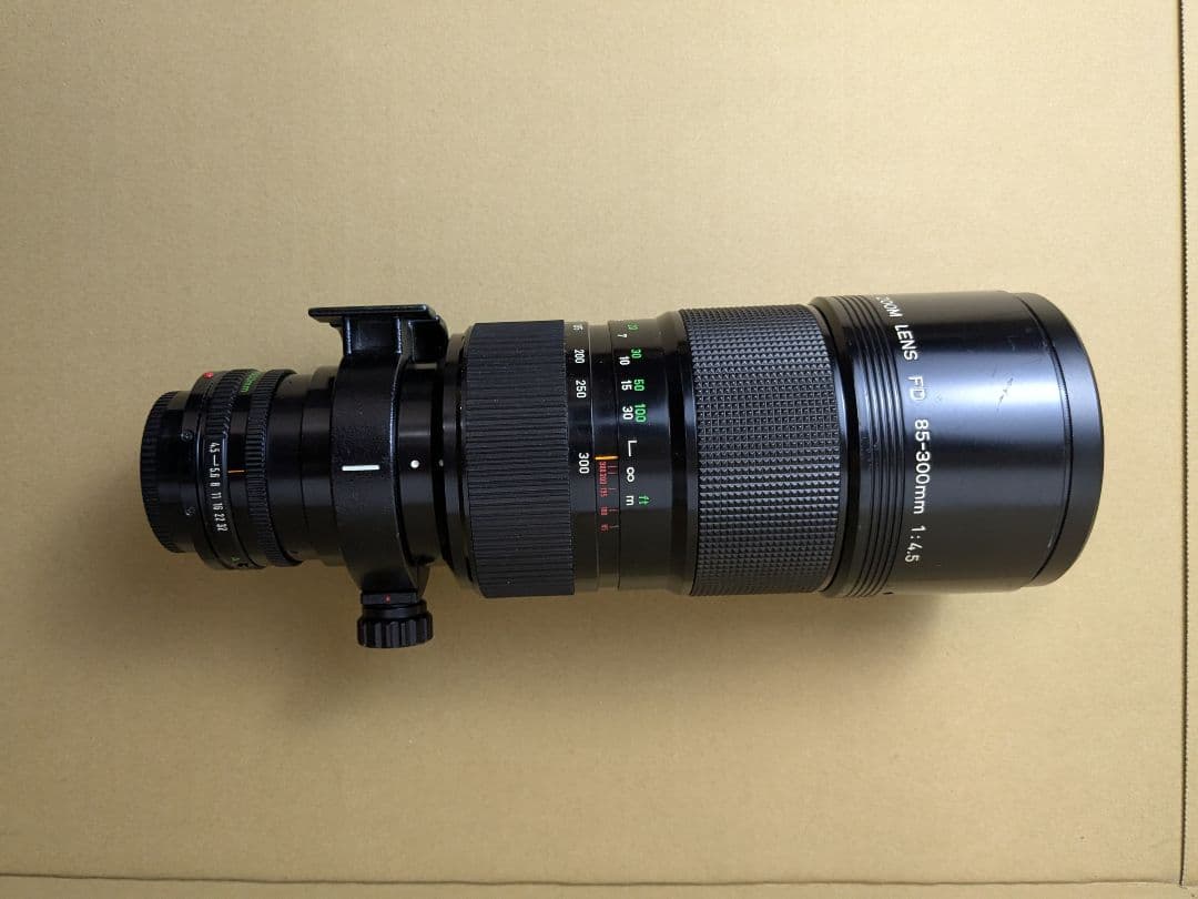 レンズ(ズーム) CANON NEW FD85-300 F4.5