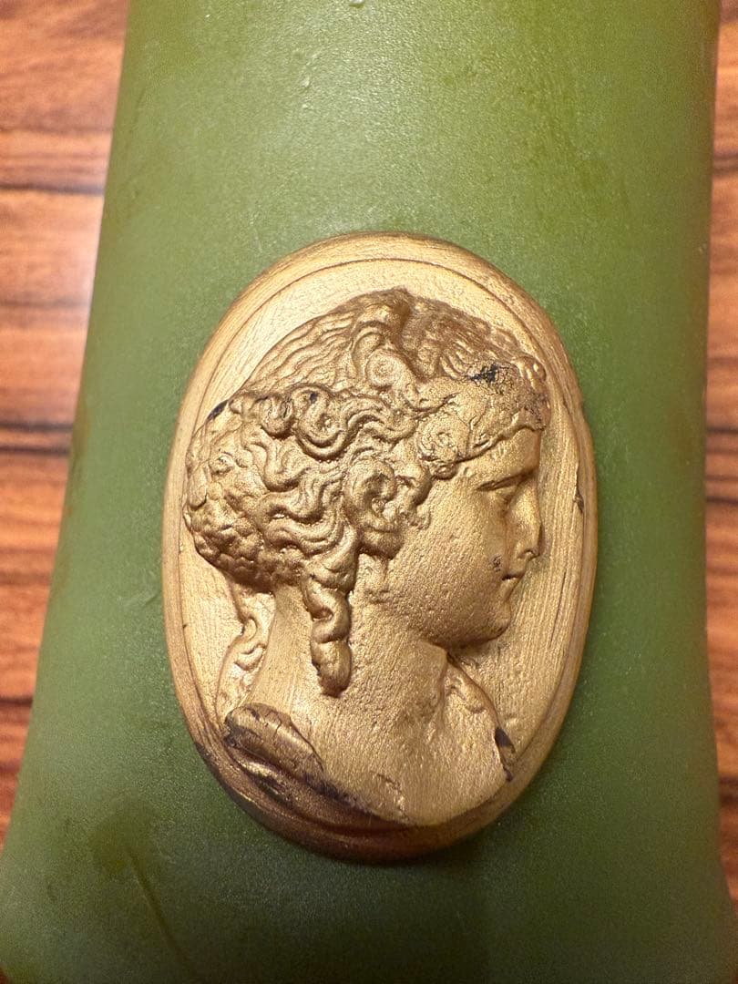 【新品未使用】シールトゥルードン　カメオキャンドル3本セット