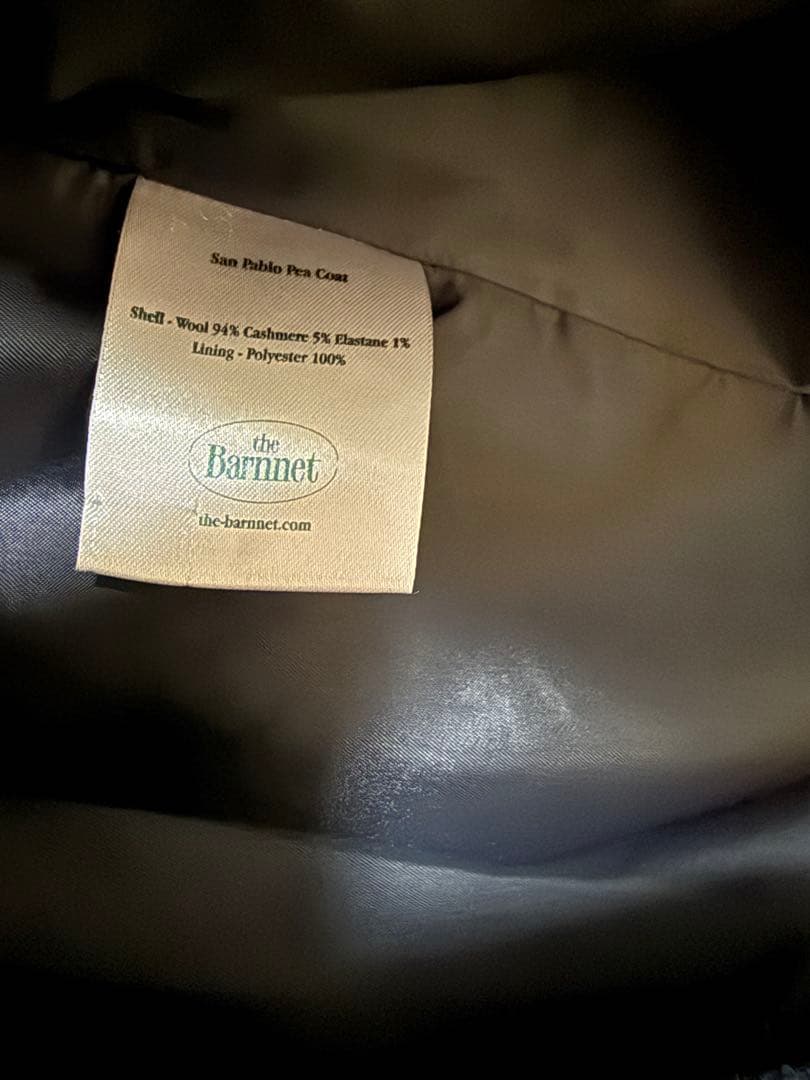 The Barnnet San Pablo Pea Coat 韓国ブランド