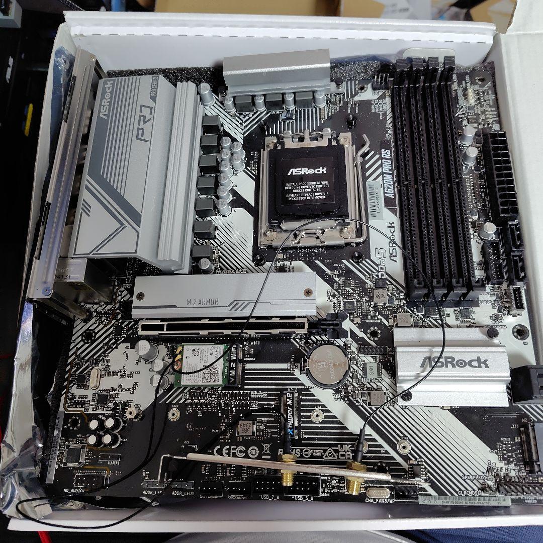 キ*ト様 ASRock A620M PRO RS マザーボード + M2 Wif