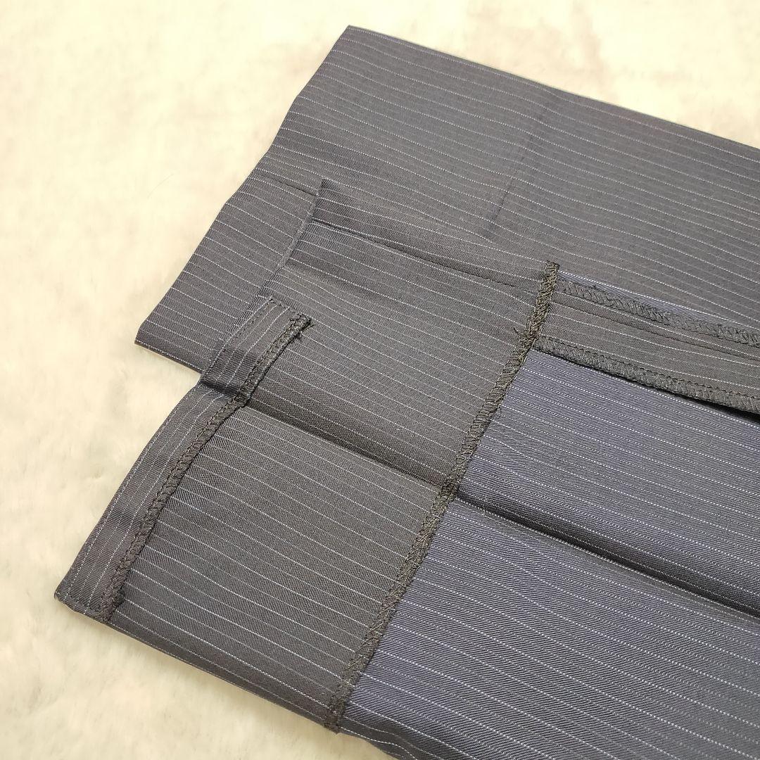 ポールスミス ロンドン スーツ ネイビー ストライプセットアップ 180 大きい