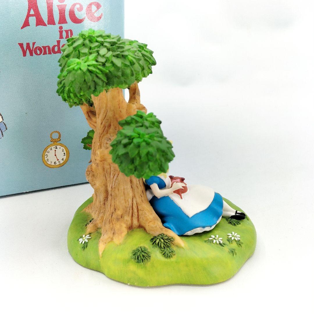 ディズニー 不思議の国のアリス 置物 フィギュア ポリレジン製