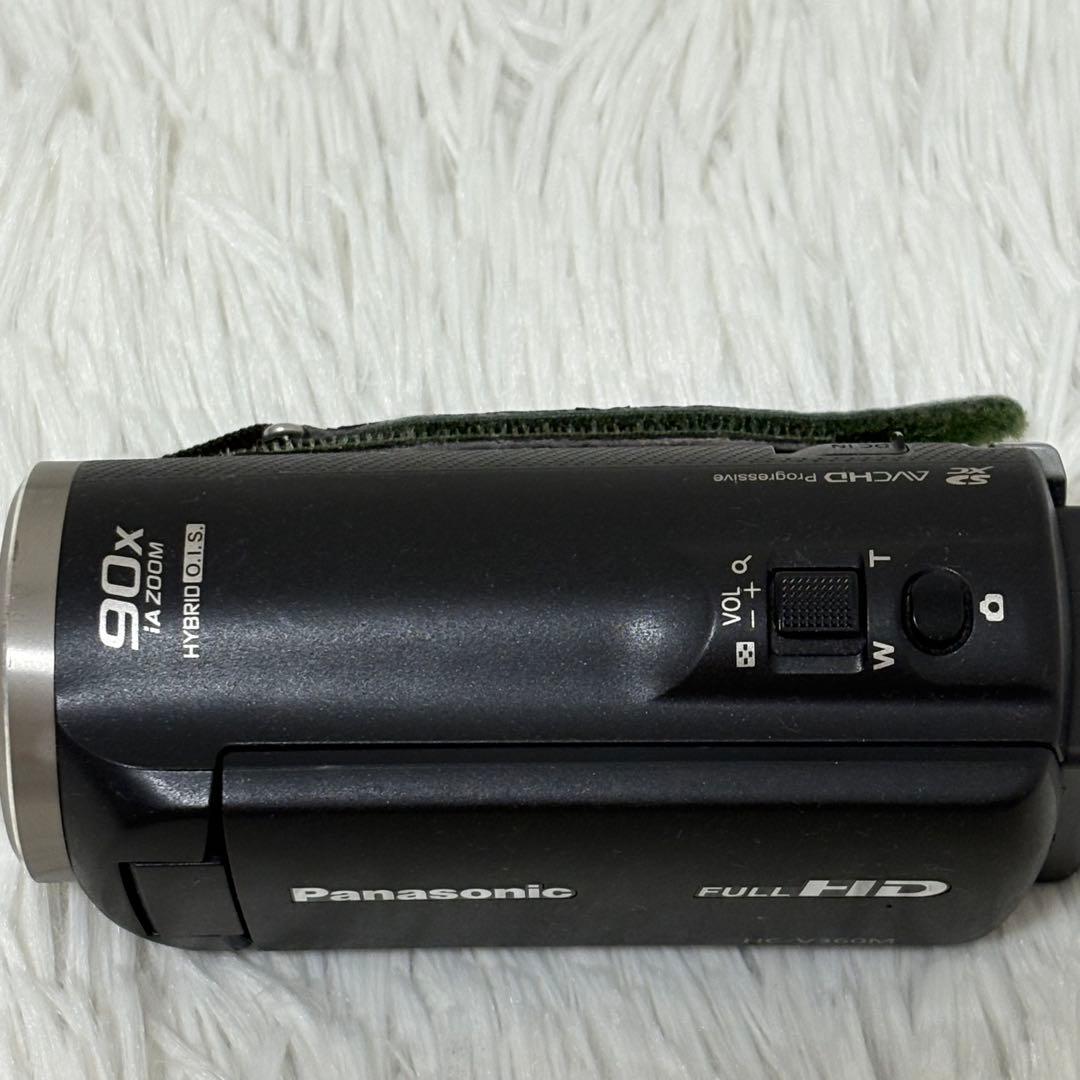 パナソニック　ビデオカメラ　hc-v360m バッテリー　充電器　SDカード他