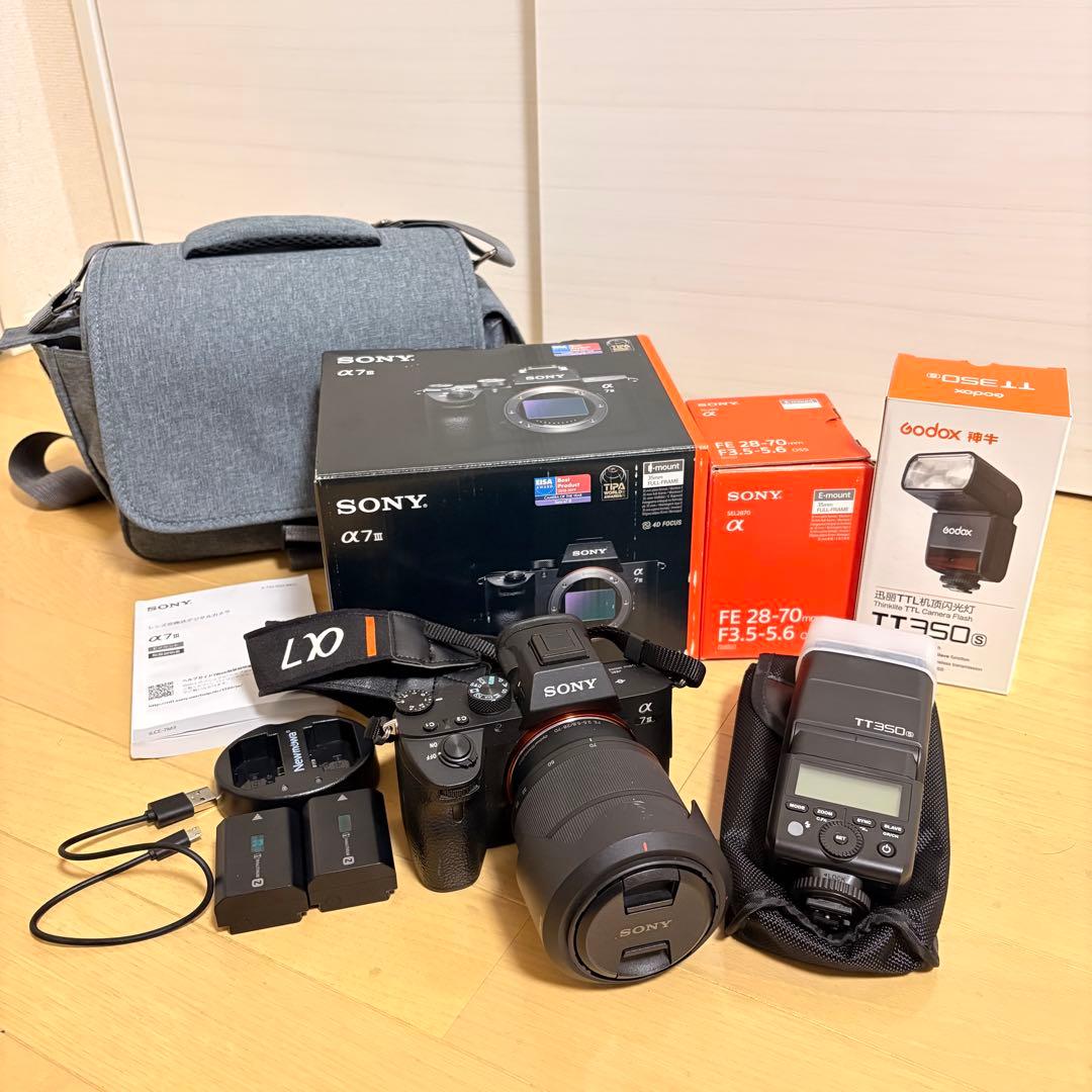 島　Sony α7 Ⅲ ミラーレス一眼カメラセット