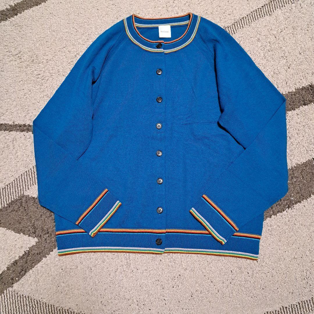 新品未使用【Paul Smith】ゆったりアームラグラン袖　ロイヤルブルー