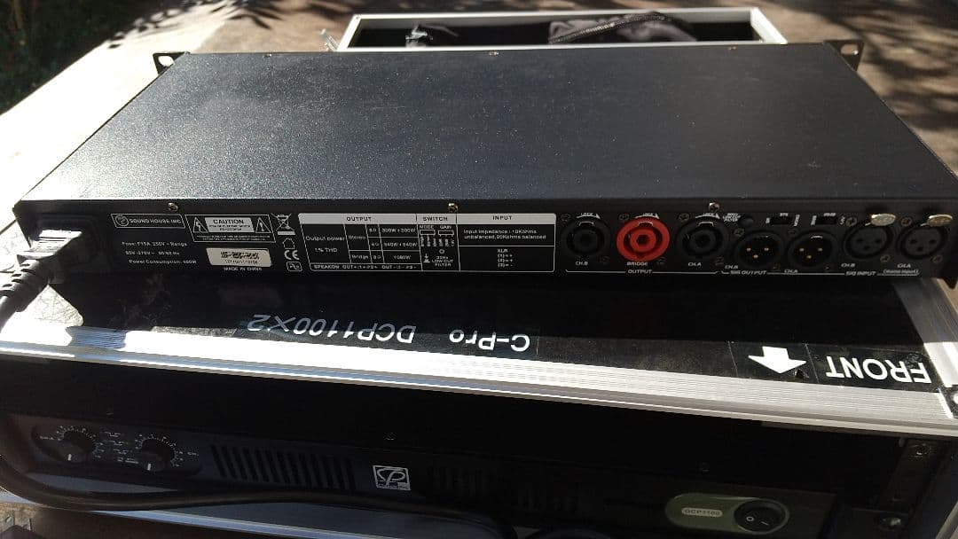 classic-pro DCP1100パワーアンプ 動作品