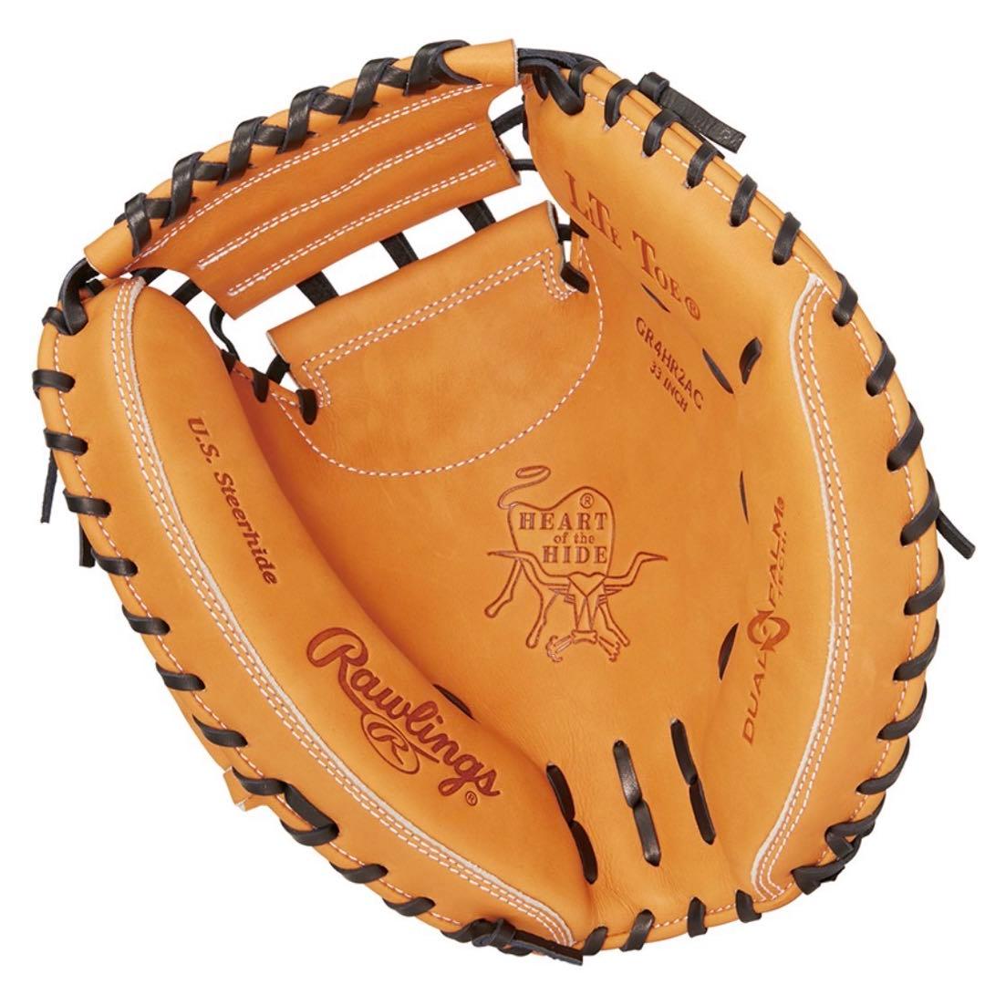 ローリングス　大人用 軟式キャッチャー　サイズ33 GR4HR2AC リッチタン