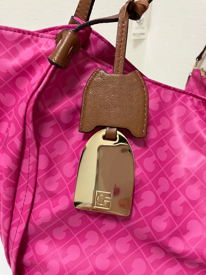 ゲラルディーニ　ソフティ　トートバッグ　ポーチ付き