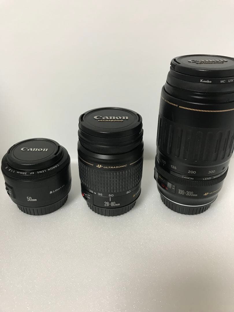 Canon EOS 7D MarkⅡ 標準&望遠&単焦点トリプルレンズセット