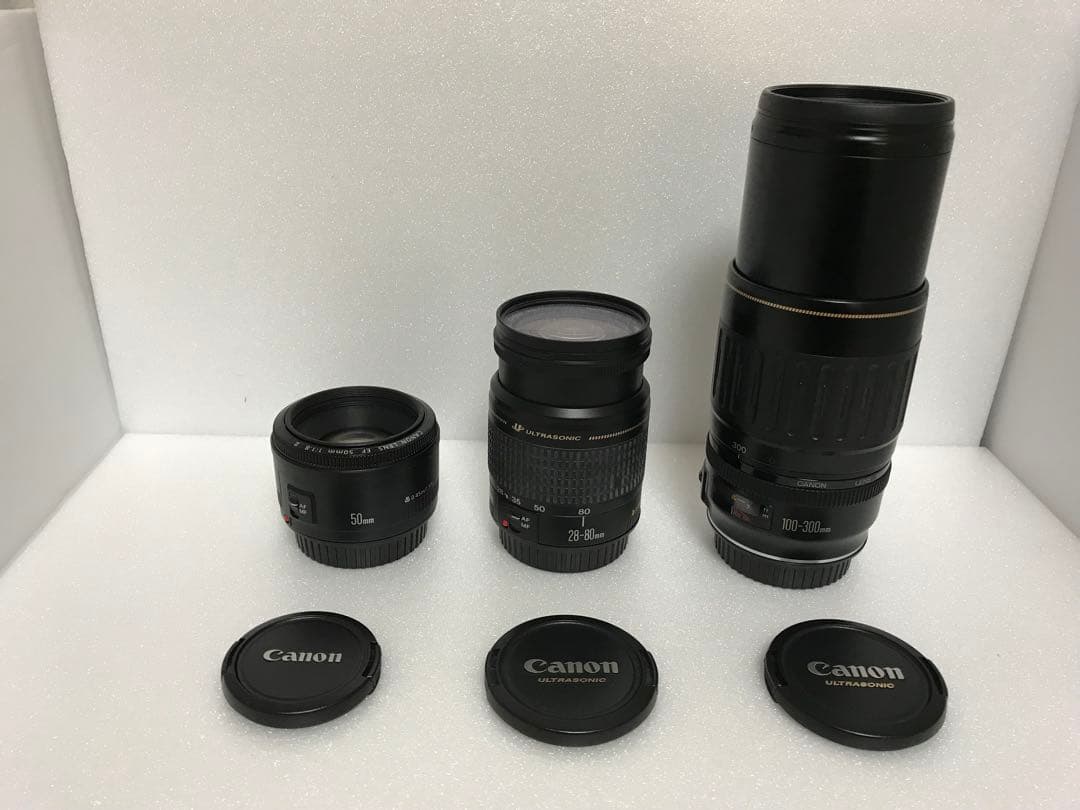 Canon EOS 7D MarkⅡ 標準&望遠&単焦点トリプルレンズセット