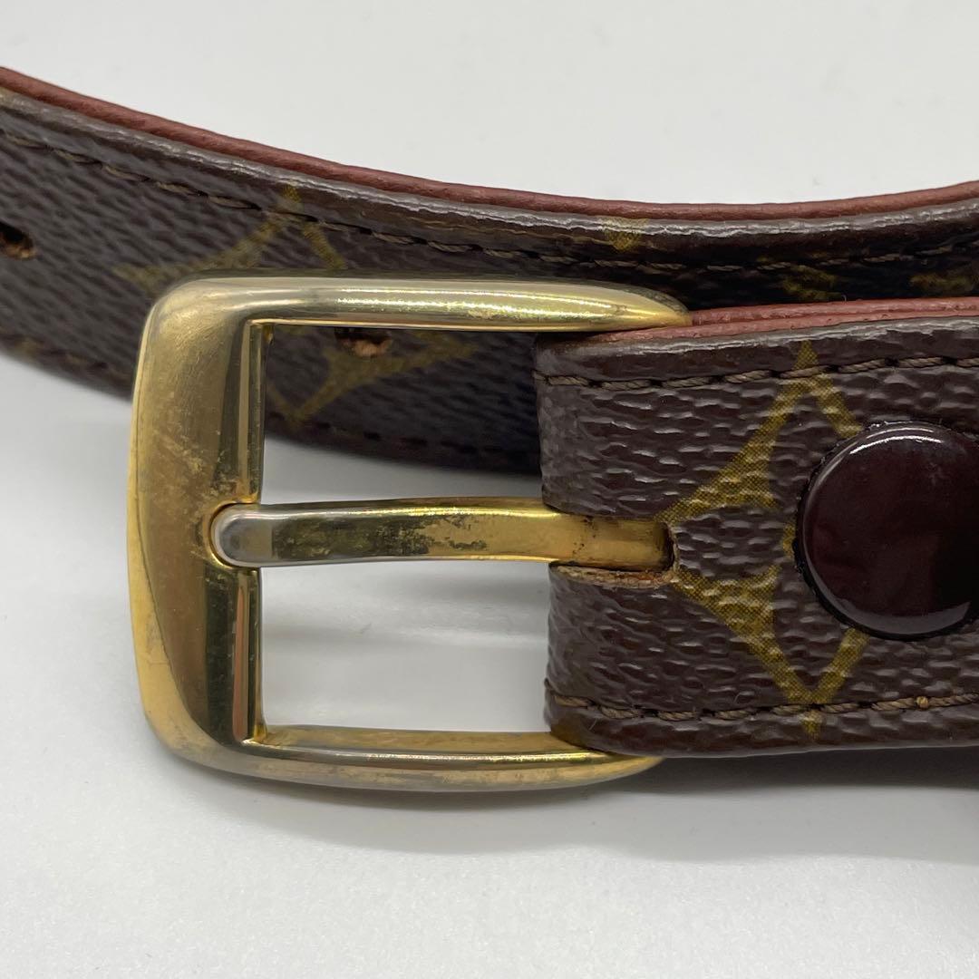 【美品】 ルイヴィトン　モノグラム ベルト レディースw2