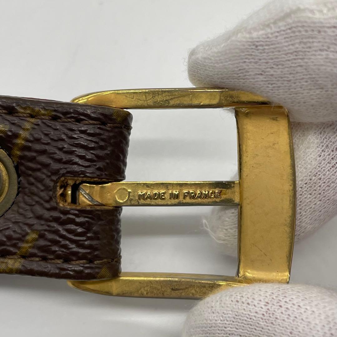 【美品】 ルイヴィトン　モノグラム ベルト レディースw2