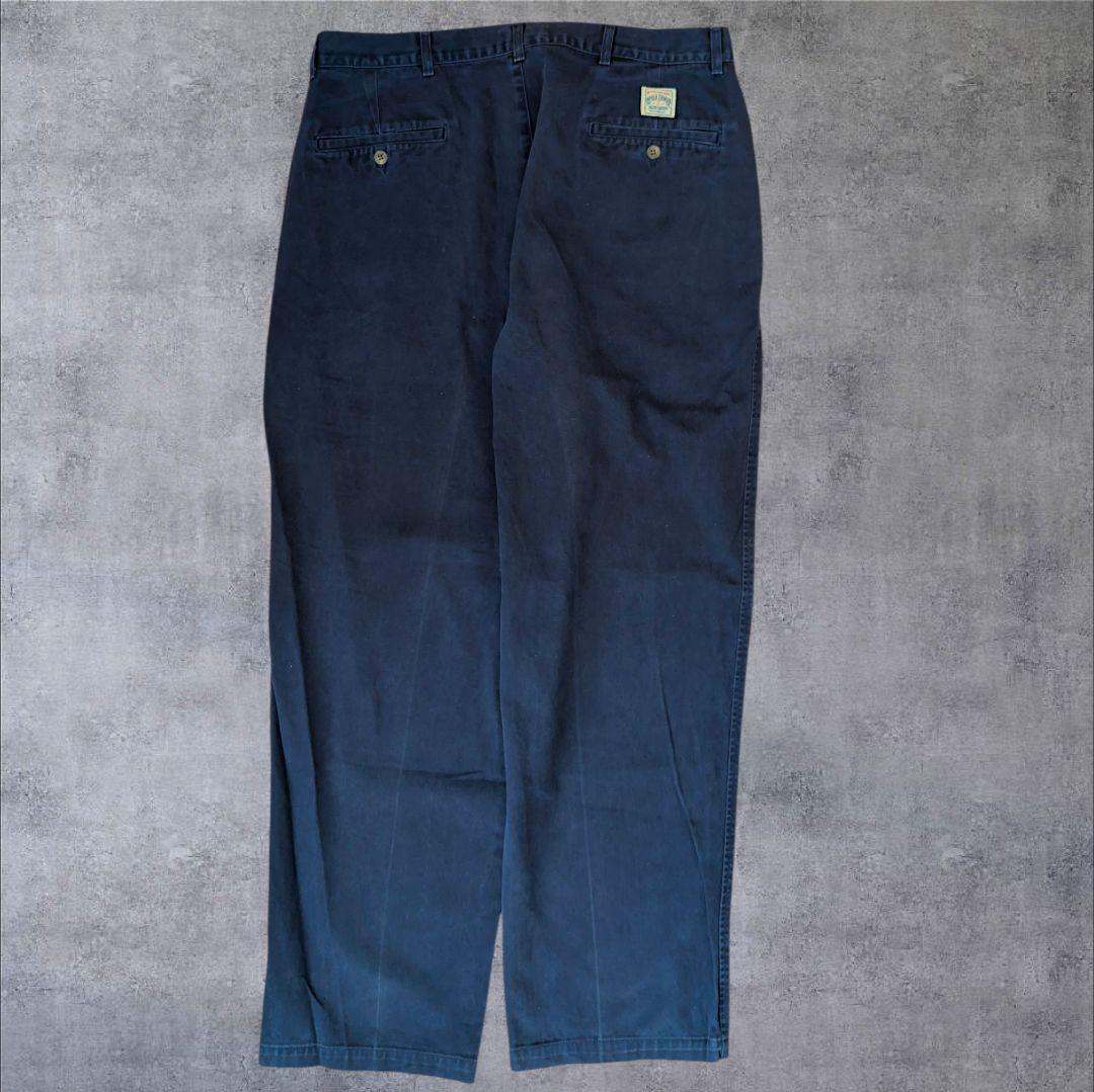 USA製 初期タグ ラルフローレン 90s ポロチノ 2タック polo