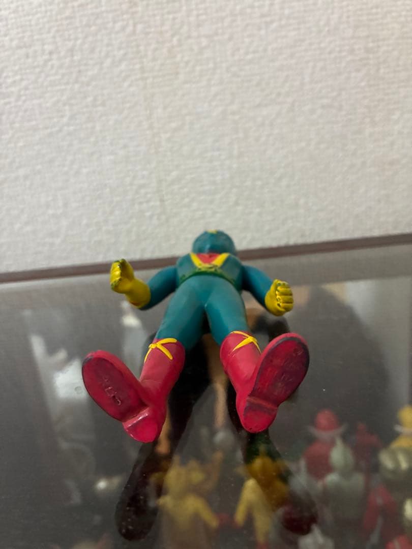 ダイヤモンドアイ　ポピー　ソフビ　当時物　特撮