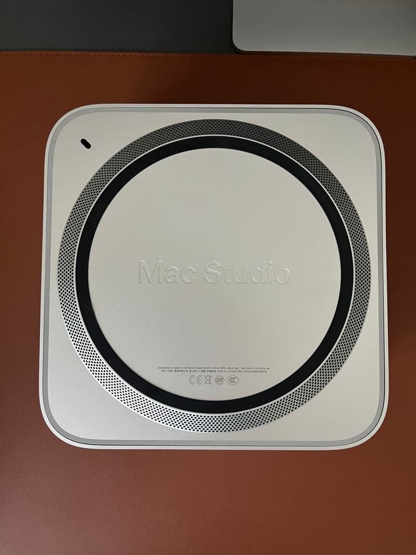 Macデスクトップ Mac studio M1 Max 10CPU+32GPU 64GB+1TB