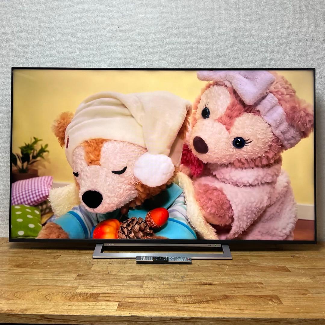 東芝 65V型 4Kチューナー内蔵 液晶テレビ レグザ 65M540X W録画○